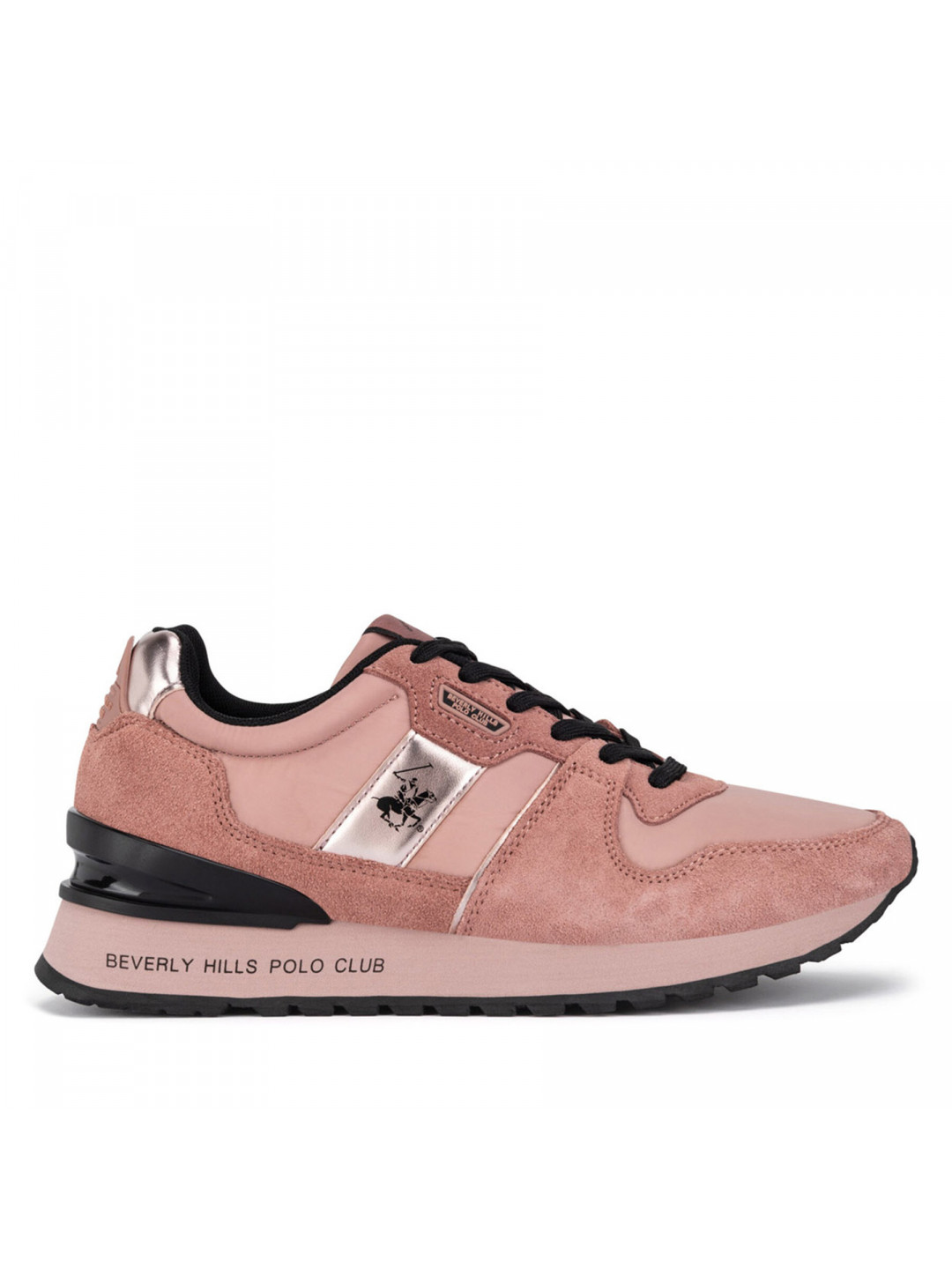 Sneakersy Beverly Hills Polo Club W-3C098-2A324 Růžová